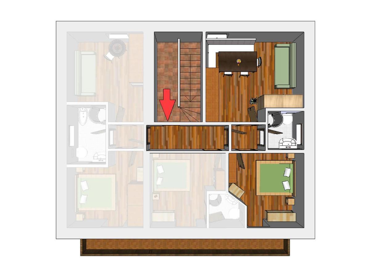 Appartamenti Suttru Abtei Zimmer foto